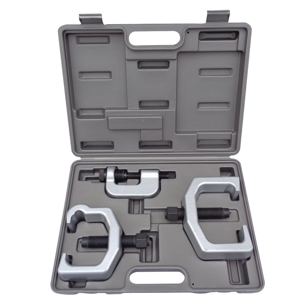 ATD Tools ATD-5164 Air Brake Service Tool Kit open case with 2 slack adjuster pullers and brake clevis pin press