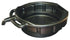ATD Tools 5184 4-1/2 Gallon Black Plastic Drain Pan with molded handle and anti-splash lip