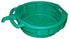 ATD Tools 5185 4-1/2 Gallon Green Drain Pan with molded handle and anti-splash lip
