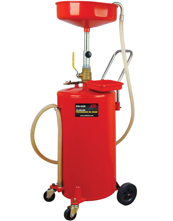 ATD Tools ATD-5200 18 Gallon Pressurized Oil Drain full product view