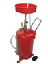 ATD Tools ATD-5200 18 Gallon Pressurized Oil Drain with removable parts tray attached