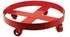 ATD Tools 5255 55 Gallon Drum Dolly - Red, 4 Cast Iron Casters, 1,200 lb Max Load Capacity