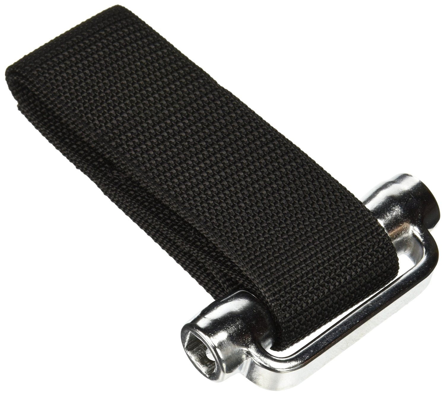 ATD Tools 5375 Deluxe Strap Filter Wrench flat lay showing nylon strap and forged driver