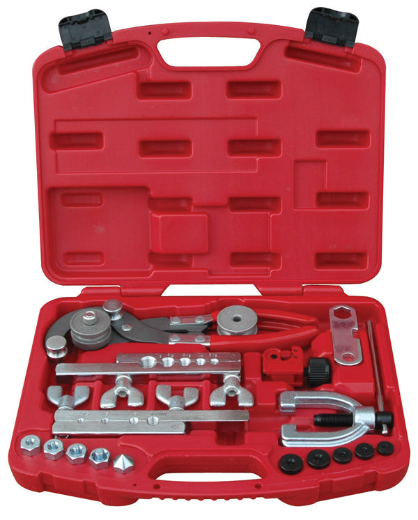ATD Tools 5478 Master Flaring and Tubing Tool Set open carrying case with all tools organized inside