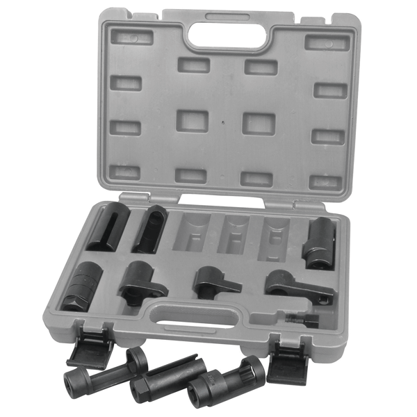 ATD Tools ATD-5666 11 Pc. Oxygen Sensor & Sending Unit Socket Set in carrying case