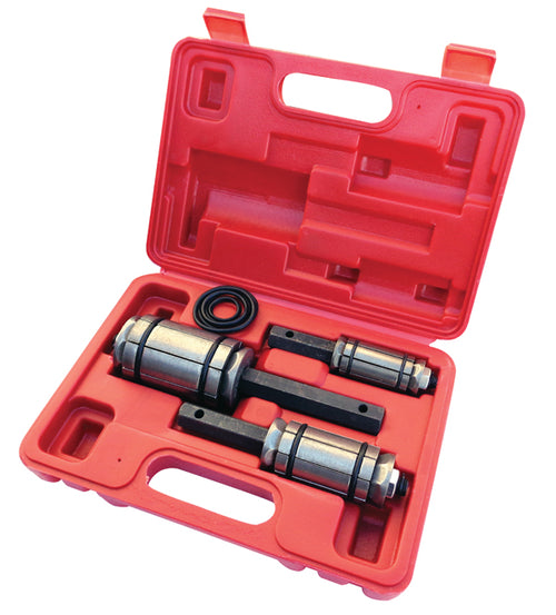 ATD Tools 5723 Tailpipe Expander Set stored in blow-molded carrying case