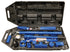 ATD Tools ATD-5810A 10-Ton Hydraulic Body Repair Kit with blue components in heavy-duty carrying case