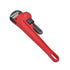 ATD Tools ATD-608 8" Heavy-Duty Pipe Wrench with red ductile cast iron handle and heat treated drop forged steel jaw