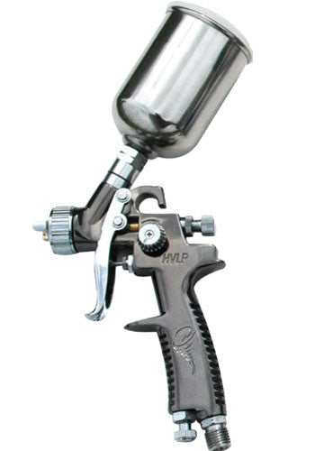 ATD Tools 6903 1.0mm Mini HVLP Touch-Up Spray Gun with 125cc stainless steel gravity cup