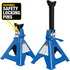 ATD Tools ATD-7446A 6-Ton Jack Stands highlighting safety locking pins feature callout