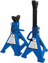 ATD Tools ATD-7500A 3-Ton Jack Stands pair with safety locking pins in blue
