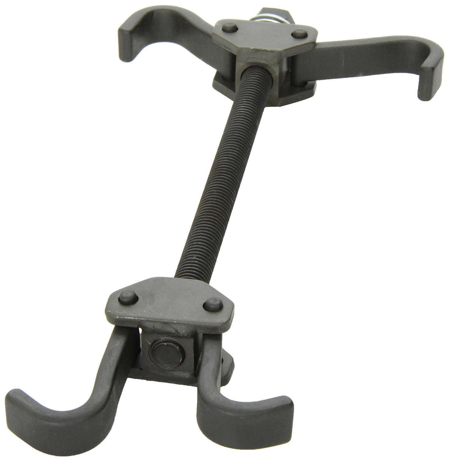 ATD Tools 7549 Coil Spring Compressor - open position showing steel jaw hooks
