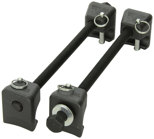 ATD Tools 7585 Master MacPherson Strut Tool - pair of forged spring compressors with ACME threaded rods and built-in detent pins