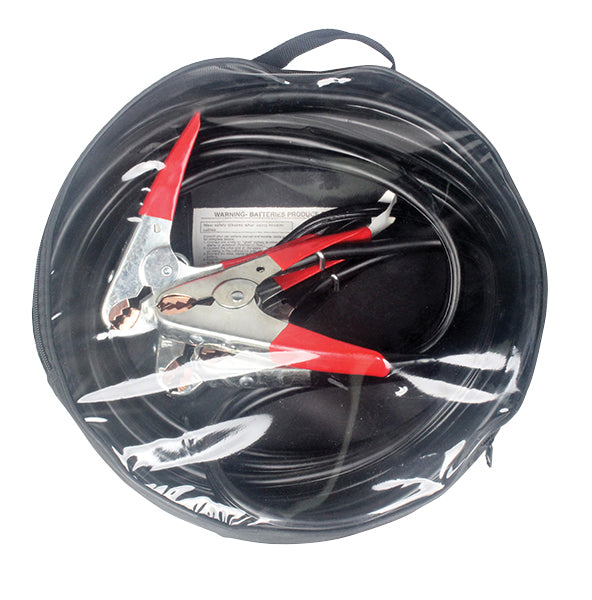ATD Tools 7973A Booster Cables coiled and stored in included zippered carrying pouch
