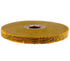 ATD Tools 8244 3-Inch Heavy-Duty Crimped Encapsulated Wire Wheel - Side View showing 1/4-inch face width and steel wire trim