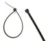 ATD Tools 20436 36-inch black nylon cable ties shown looped and straight