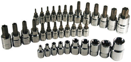 ATD Tools 125 35 PC. STAR BIT SOCKET SET - MPR Tools & Equipment