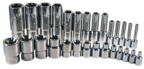 ATD Tools 13779 External Star Socket Set - 28 Piece - MPR Tools & Equipment