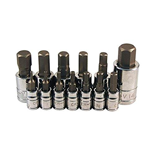 ATD Tools 13785 13-Piece Metric Hex Bit Socket Set - MPR Tools & Equipment