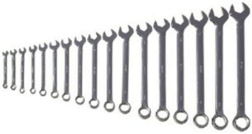 ATD Tools 1550 17 PC. SAE FULL POLISH COMB. Wrench Set