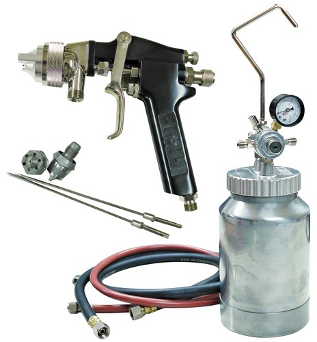 ATD Tools 16843 Pressure Pot Spray Gun and Hose Kit - 2 Quart - MPR Tools & Equipment