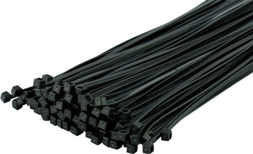 ATD Tools 20408 8" Nylon Cable Ties-Black UV S - MPR Tools & Equipment