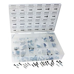 ATD Tools 39359 185pc Master Universal Trim Screw Assortment - MPR Tools & Equipment