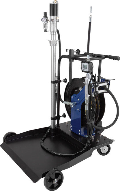 ATD Tools 5226 TROLLEY MOUNTED 3:1 AIR-OPERATED OIL PUMP KIT, DESIGNED FOR 55 GALLON DRUMS (DRUM NOT INCLUDED) - MPR Tools & Equipment