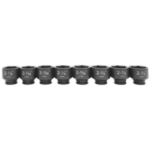 ATD Tools 6401 Design Model 8 Piece 3/4" Drive 6-Point Standard Impact Add-On Socket Set - MPR Tools & Equipment