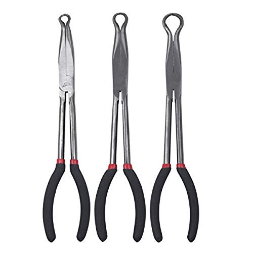 ATD Tools 813 11'' 3-Piece Ring Nose Pliers Set - MPR Tools & Equipment