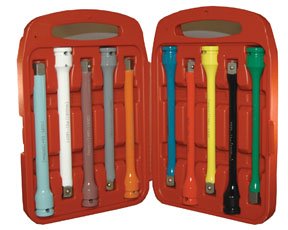 ATD Tools ATD-4380 10 Piece .5 in. Drive Wheel Torque Extension Set - MPR Tools & Equipment