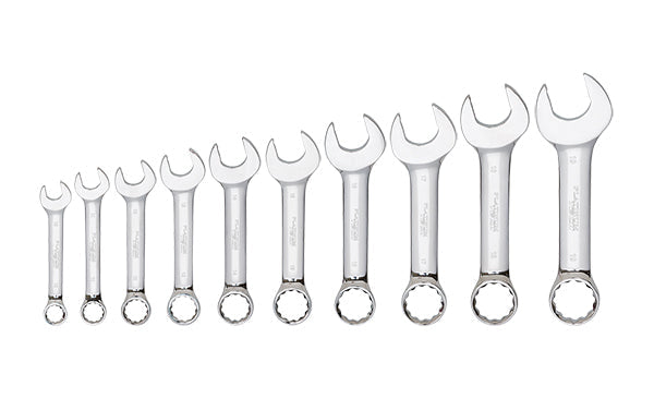 ATD Tools PLT99525 10pc Metric Stubby Combination Wrench Set - MPR Tools & Equipment