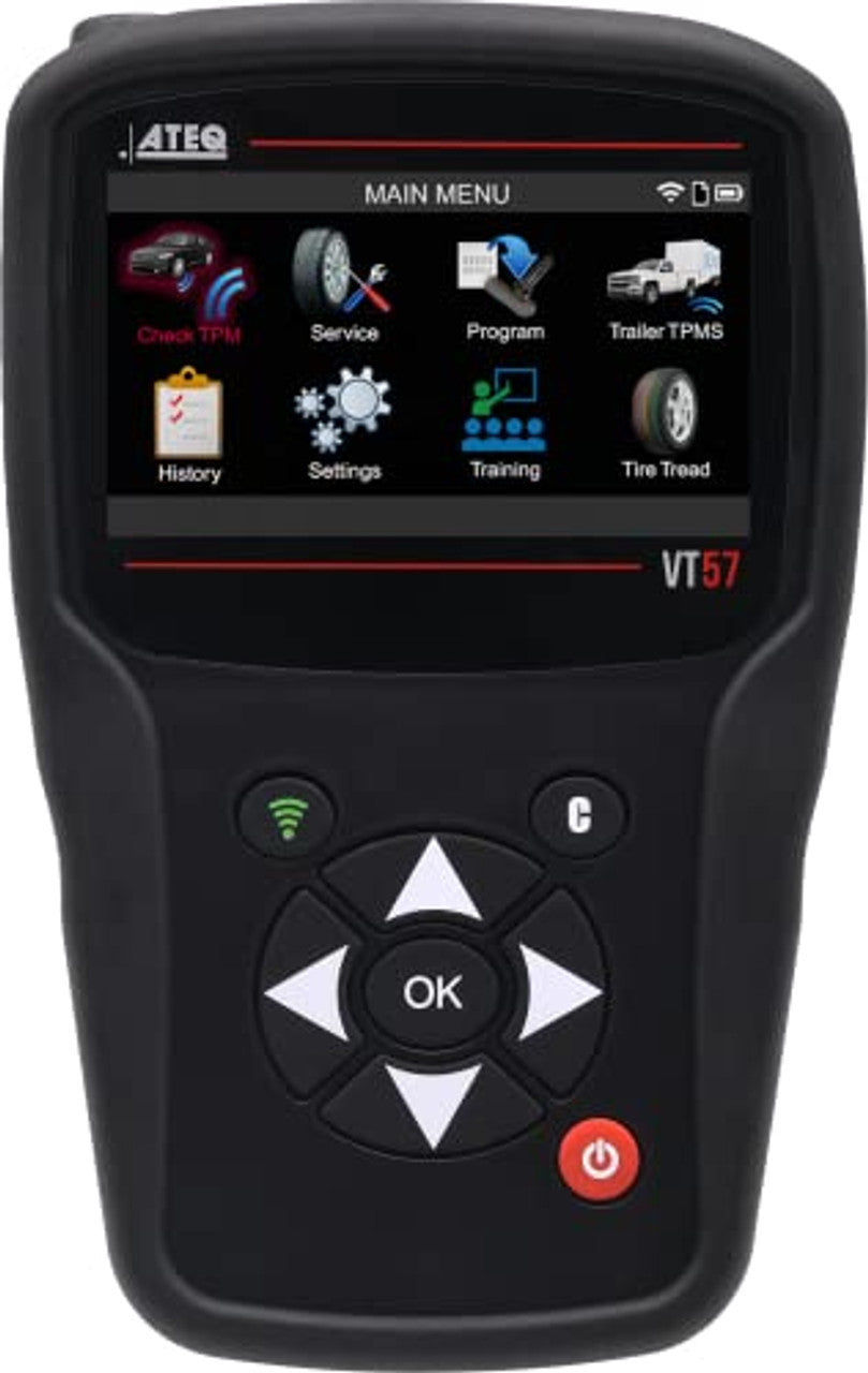 ATEQ VT57 TS57-1002 TPMS DIAGNOSTIC TOOL WITH TOUCH SCREEN - MPR Tools & Equipment