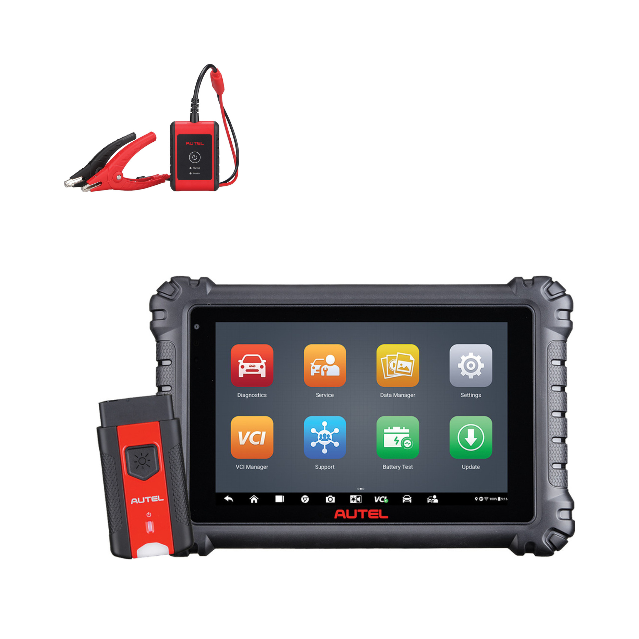 Tablette de diagnostic avancée Autel MS906 Maxisys avec Bluetooth + outil de diagnostic de batterie intelligent Autel BT506 MAXIBAS GRATUIT 