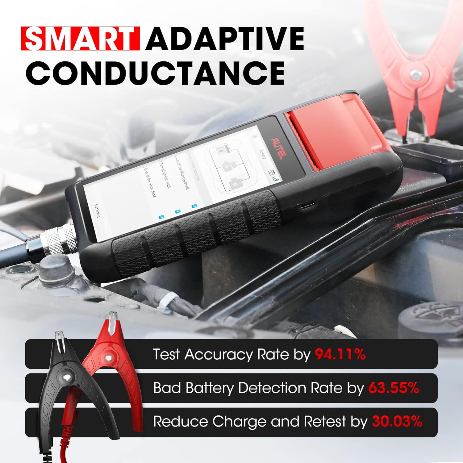 AUTEL BT608 Bt608 Battery Tester