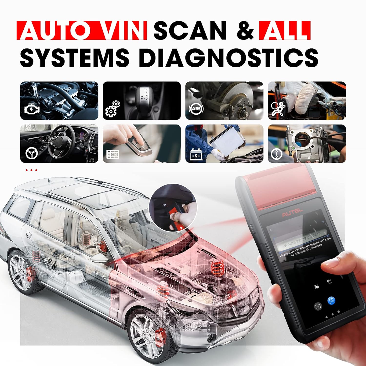 AUTEL BT608 Bt608 Battery Tester