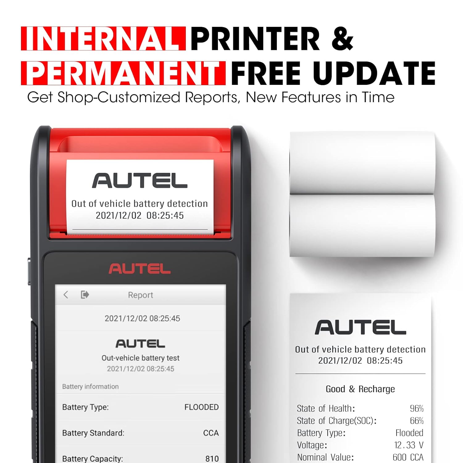 AUTEL BT608 Bt608 Battery Tester