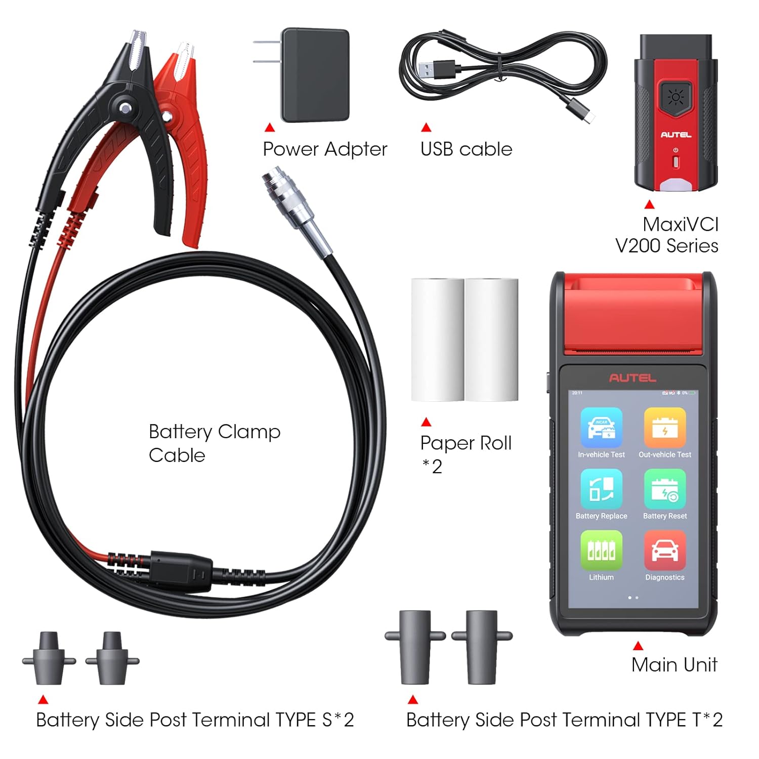 AUTEL BT608 Bt608 Battery Tester