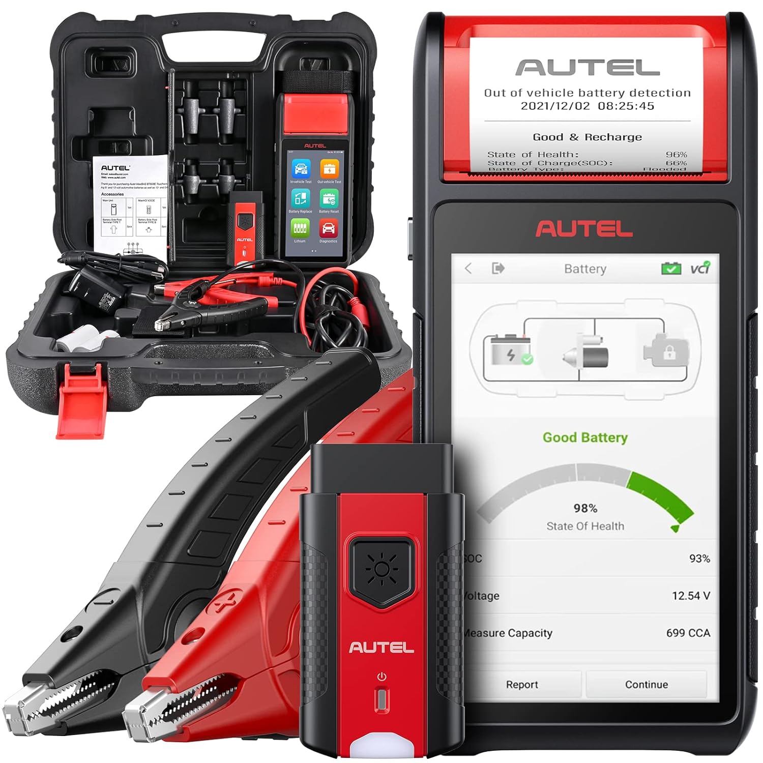 AUTEL BT608 Bt608 Battery Tester
