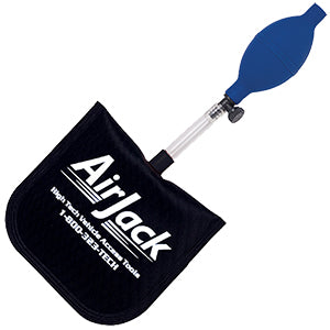 Access Tools AW Air Wedge with blue bulb inflator and ballistic nylon bladder