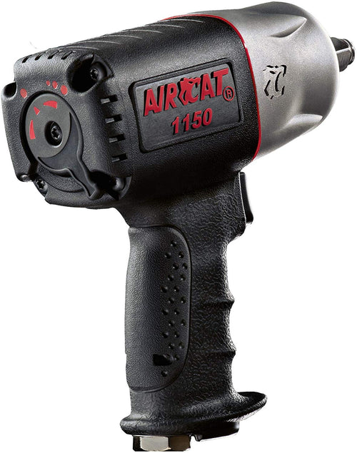 AirCat 1150 Killer Torque 1/2-Inch Impact Wrench Black - MPR Tools & Equipment