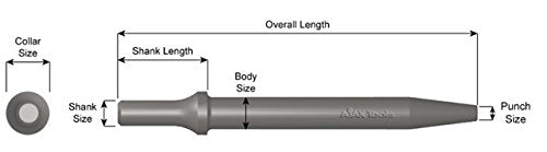 Ajax Tools Works A961 Jp Sk Tapered Punch - MPR Tools & Equipment