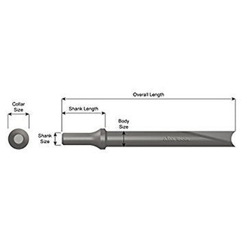 Ajax Tools Works A964 Bushing Splitter/Air Chisel - MPR Tools & Equipment