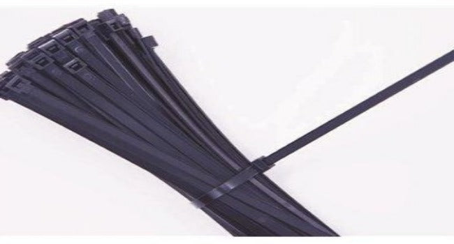 American Elite Molding B36H0L 36" 175lb Uv Black Cable Tie 50 Per Bag - MPR Tools & Equipment