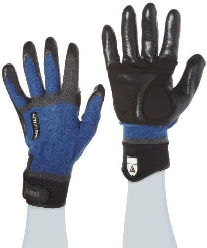 Ansell 97003100 012-97-003-10 106421 ActivArmr Heavy Laborer Glove - Size 10, Large - MPR Tools & Equipment