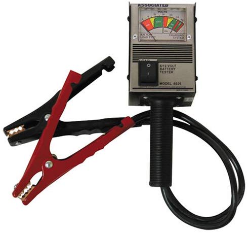 Associated Equipment 6026 ATEC 6/12V 135 Amp Hand Held Analog Battery Tester - MPR Tools & Equipment