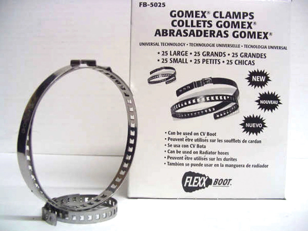 Astoria (Flexx Boot) FB5025-34 50 pieces Universal Technology Gomex® Clamps - MPR Tools & Equipment