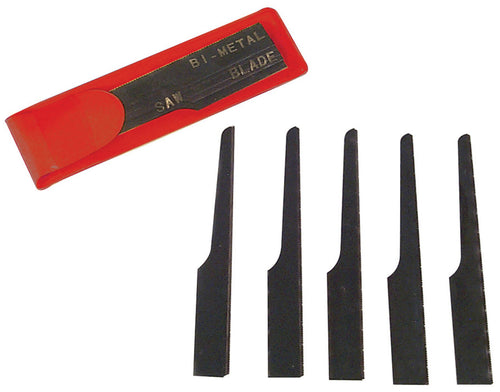 Astro Pneumatic 5SAWR 5pc. Air Saw Blade Set - 32 Teeth Per Inch - Red Sleeve - MPR Tools & Equipment