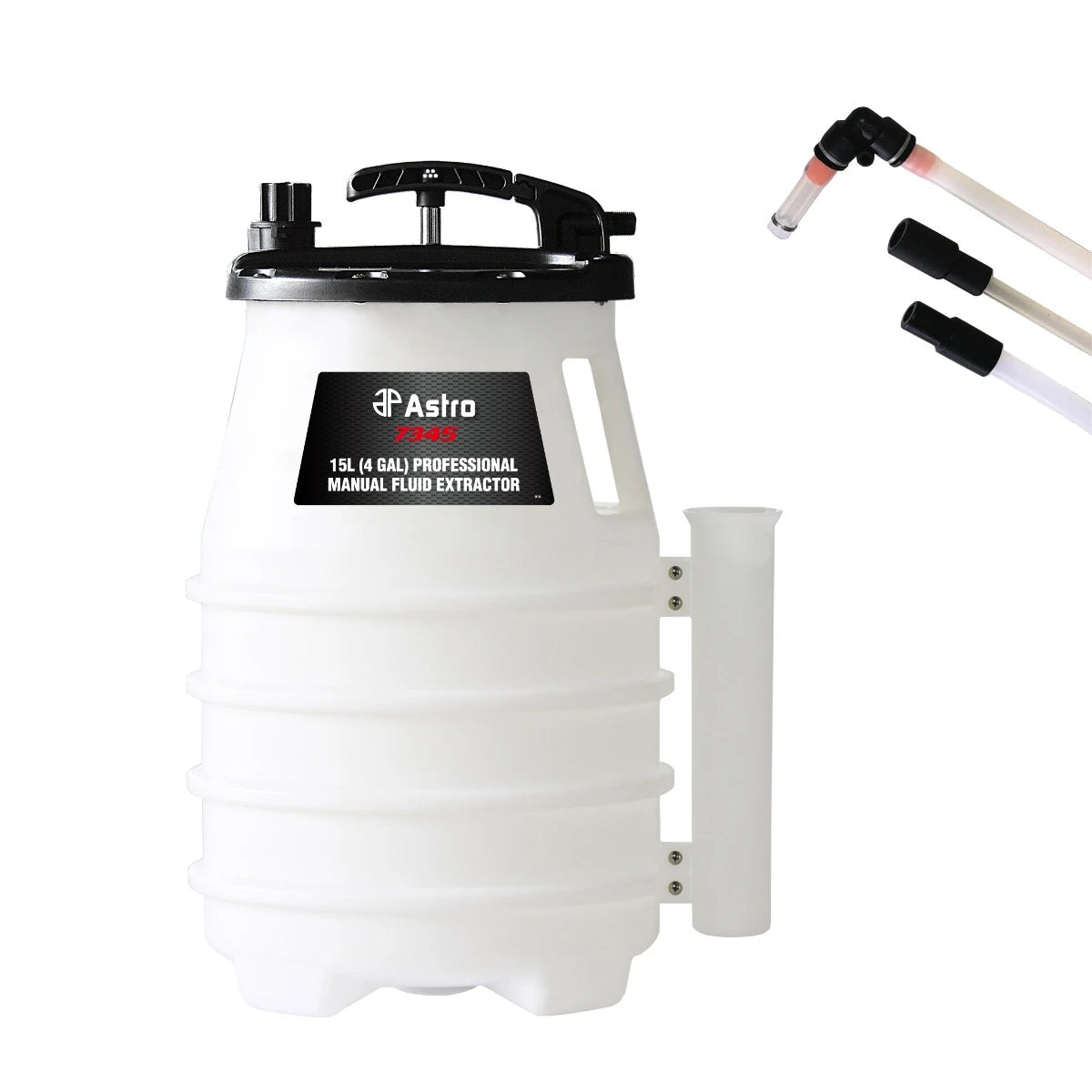 Astro Pneumatic 7345 15L (4 Gal) Professional Manual Fluid Extractor - MPR Tools & Equipment