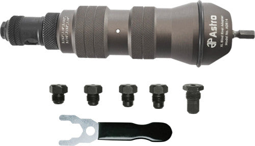 Astro Pneumatic ADR14 XL Blind Rivet Adapter Kit - 1/4" Capacity - MPR Tools & Equipment